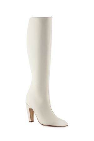 Stivale Thelma in pelle bianco panna GIA BORGHINI | THELMA7777